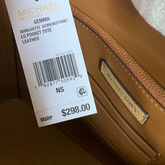 Michael Kors Gemma Large Colorblock Tote - Picture 8 of 8